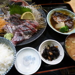 博多魚がし - あじの姿造り定食