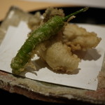 ぎをん 遠藤 - 牡蠣てんぷら