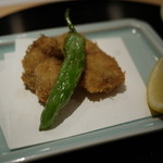 ぎをん 遠藤 - 牡蠣フライ