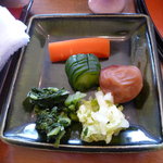 庭園茶寮 みな美(皆美館) - 香の物