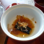 庭園茶寮 みな美(皆美館) - 茄子の揚げ浸し