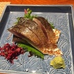 松吟庵 - 炙りしめさば 