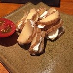 松吟庵 - いぶりがっことクリームチーズ