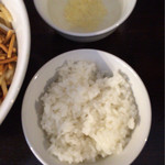 ほうきぼし+ 神田店 - 〆用 御飯 50円税込です 頼むべきですね