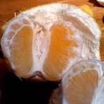 夢風船 - 国産グレープフルーツ（サービス）：皮をむきました図 by ももち