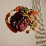 旬風庵 - 肉料理（牛フィレ）