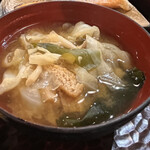 鯛屋旅館 - 味噌汁