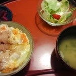 文字平 - ライト親子丼ランチ　620円