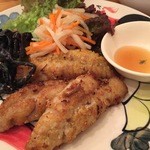 kitchen 熱風アジア - 『魚のレモングラス揚げ』様（550円）グルクン仕様のレモングラス揚げ様を頼んでしまった(笑)