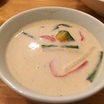kitchen 熱風アジア - 少し頂きましたがかなりライトなグリーンカレー様で私には少し物足りないかな？？