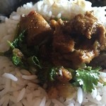 Spice&Dining KALA - トマトの酸味？？とブラックペッパーがギンギン効いている上にパクチーのいい香り～店主も言われるようにこれをマジェマジェ♪