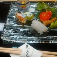 六盛 - 夏っぽい一品皿