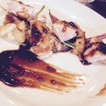 SIZZLE - メイン：伊達鶏の鉄板焼き