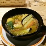 ブラッスリー レイ ファーム - きまぐれ野菜のｱﾋｰｼﾞｮ