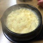 おもてなし - 韓国風卵蒸し　2015/６