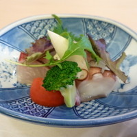 山玄茶 - 2015年6月ランチ　刺身