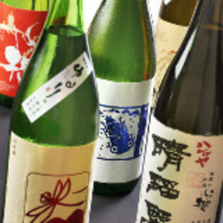 季節の日本酒など