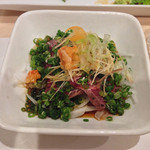 割鮮 よし道 - 牛肉カルパッチョ