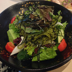 割鮮 よし道 - 茶蕎麦サラダ