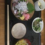 ふじやす食堂 - あじタタキ丼セット