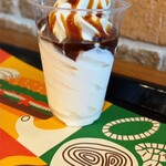バーガーキング - ドリンク写真:キャラメルサンデー