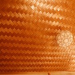 美山荘 - 網代仕立ての天井＠2015/5