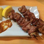 やきとり良太 - レバー半焼き