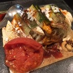 175°DENO担担麺 - 【2015年06月】限定の「棒棒鶏涼麺（すごく痺れる）のアップ。