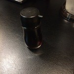 175°DENO担担麺 - 【2015年06月】限定の「棒棒鶏涼麺」には「香醋」が付いてます。