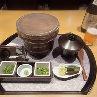 まるや本店 中部国際空港店 - 上ひつまぶし（3,065円）+150円で肝吸いに変更！名古屋づくり（645円）