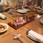 小石川 中勢以 - シャルキュトリー盛り合わせとピクルス