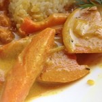 森のレストラン ラッキーガーデン - 人参のカレー