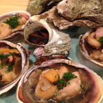 感菜酒房 二蔵 - 貝の焼き物