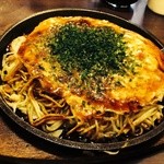 お好み焼き鉄板居酒屋 大昌 - 肉玉そば