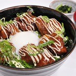 Kikyouya Kuromitsuan - ボリューム満点信玄鶏の鶏玉あんかけ丼定食