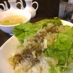 加納食堂 - 蒸し鶏ご飯