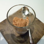 カンテサンス - コーヒーとレモンの香りのソルべ