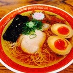 きく屋 - らーめん煮玉子入り　700円