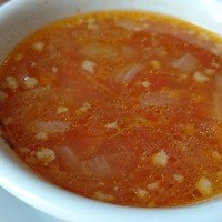 横浜中華街 北京飯店 - 炒飯のスープ