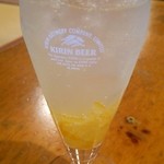 茶処 あ・そこ - ゆずサワー(201506)