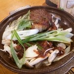 茶処 あ・そこ - おからハンバーグ(201506)