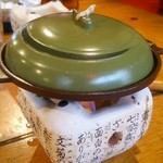茶処 あ・そこ - 卓上コンロで蒸し焼き！！(201506)