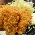 旬鮮　牡蠣とん - カキフライ