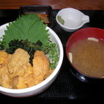 片倉商店 - うに丼・並