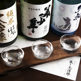 東北名産の厳選した日本酒を多数取り揃え！
