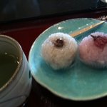 ちもと - GW特別限定メニュー・和菓子セット450円