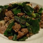 京都 ネーゼ - 2009/11月：これまた「淡海地鶏のホルモン＆葱のソテー」