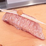 鮨処寿司大 - 大とろの炙り