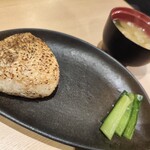寝ずの甚八 - 料理写真:焼きおにぎり