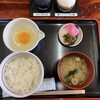 徳地とりたまの里 - 料理写真:たまごかけご飯セット600円　たまご、ご飯おかわり自由